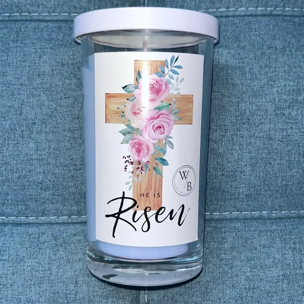 NEW! Western Brook Tropicana Blossom Candle 11.5oz “He is Risen”